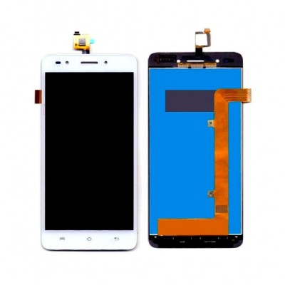 Lcd With Touch Screen For Lava X81 Gold By - Maxbhi Com