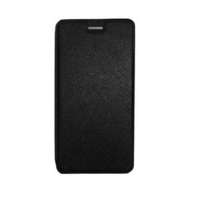 Flip Cover For Celkon Q455l Black By - Maxbhi.com