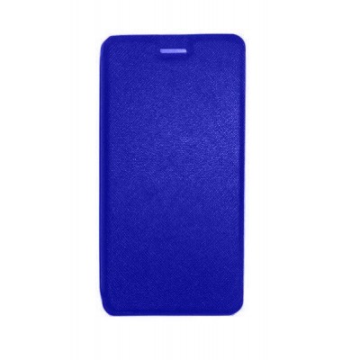 Flip Cover For Celkon Q455l Blue By - Maxbhi.com