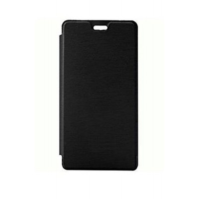 Flip Cover For Micromax Q372 Unite 3 Black By - Maxbhi.com