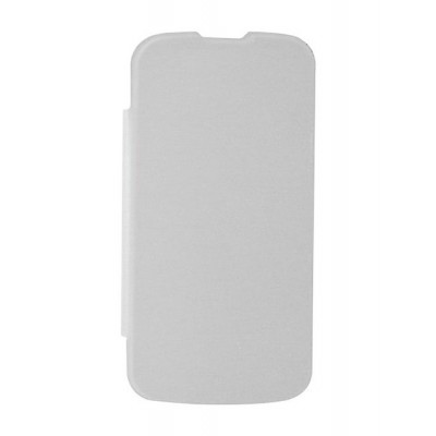 Flip Cover For Xolo A800 White By - Maxbhi.com