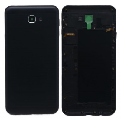 Back Panel Cover For Samsung Galaxy J7 Prime Black - Maxbhi Com