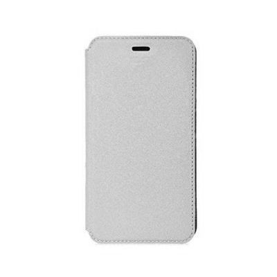 Flip Cover For Asus Zenfone 3 Max Silver By - Maxbhi.com