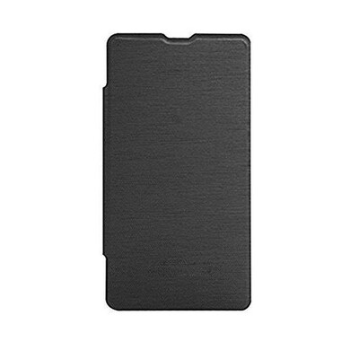Flip Cover For Intex Aqua A1 Black By - Maxbhi.com