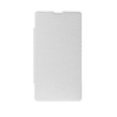 Flip Cover For Intex Aqua A1 White By - Maxbhi.com