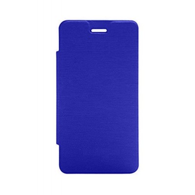Flip Cover For Intex Aqua T4 Blue By - Maxbhi.com