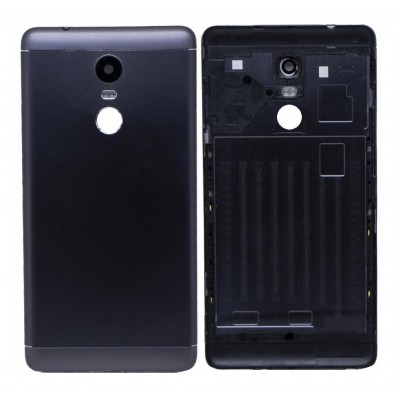 Back Panel Cover For Lenovo K6 Note Grey - Maxbhi Com
