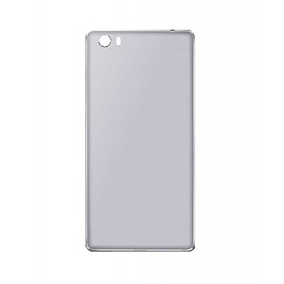Back Panel Cover For Lyf F1s Silver - Maxbhi.com