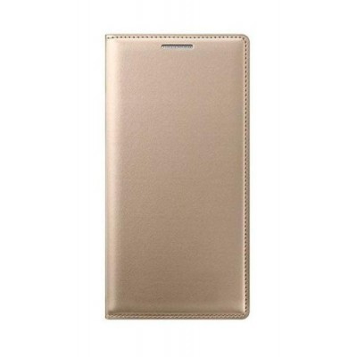 Flip Cover For Samsung Galaxy C9 Pro Gold By - Maxbhi.com