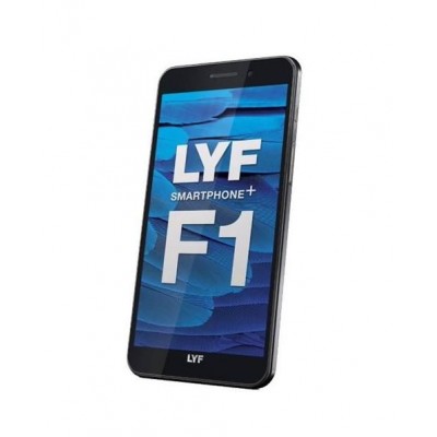 Back Panel Cover For Lyf F1 Black - Maxbhi.com