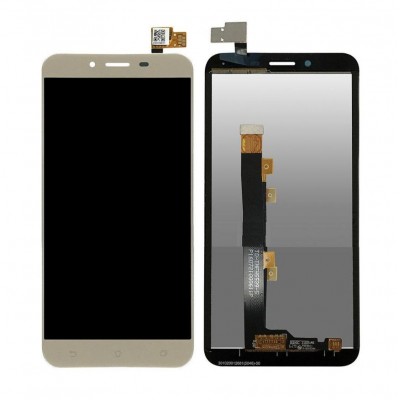 Lcd With Touch Screen For Asus Zenfone 3 Max Zc553kl Gold By - Maxbhi Com