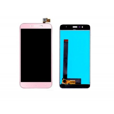 Lcd With Touch Screen For Asus Zenfone 3 Max Zc553kl Pink By - Maxbhi Com