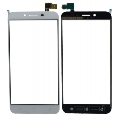 Touch Screen Digitizer For Asus Zenfone 3 Max Zc553kl Silver By - Maxbhi Com