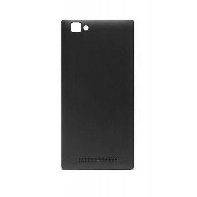 Back Panel Cover For Lyf Wind 7 Black - Maxbhi.com