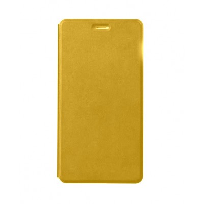 Flip Cover For Celkon Q599 Yellow By - Maxbhi.com