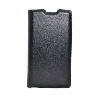 Flip Cover For Lyf Flame 6 Black By - Maxbhi.com
