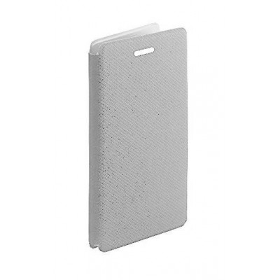 Flip Cover For Micromax Canvas Unite 4 Plus Silver By - Maxbhi.com