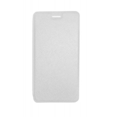 Flip Cover For Qmobile Noir Z9 White By - Maxbhi.com
