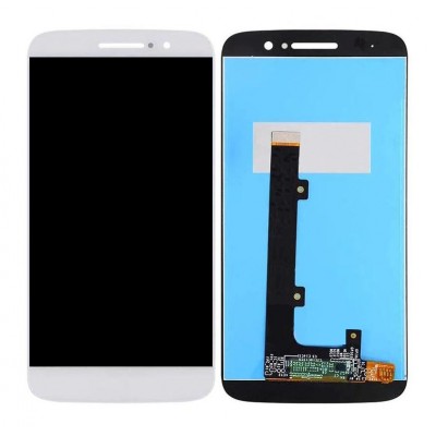Lcd With Touch Screen For Moto M Silver By - Maxbhi Com