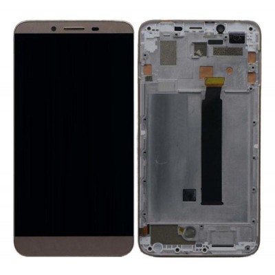 Lcd With Touch Screen For Panasonic Eluga Note Gold By - Maxbhi Com