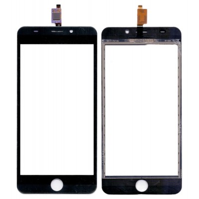 Touch Screen Digitizer For Intex Aqua View Grey By - Maxbhi Com