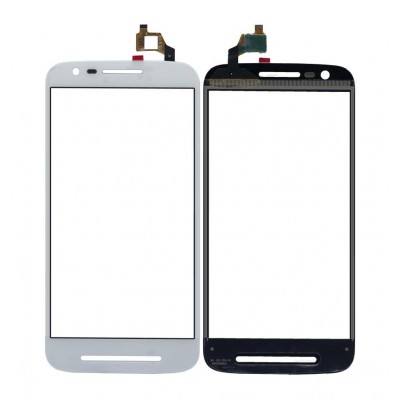 Touch Screen Digitizer For Motorola Moto E3 Power White By - Maxbhi Com