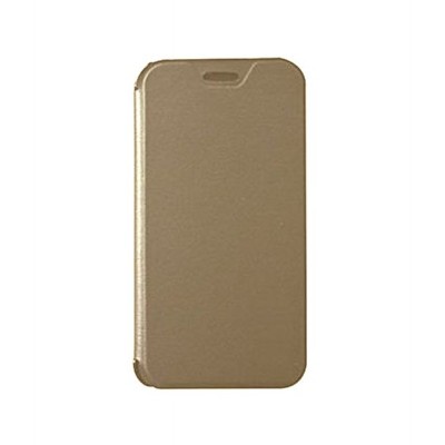 Flip Cover For Intex Cloud String V2 Champagne By - Maxbhi.com