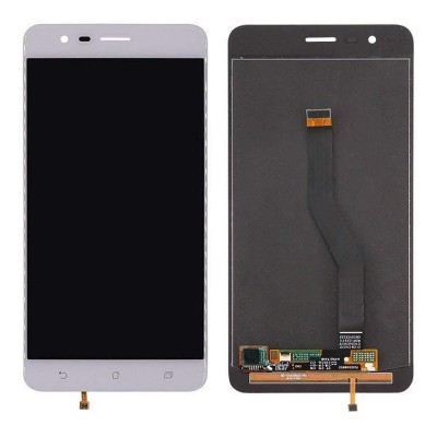 Lcd With Touch Screen For Asus Zenfone 3 Zoom Ze553kl Silver By - Maxbhi Com