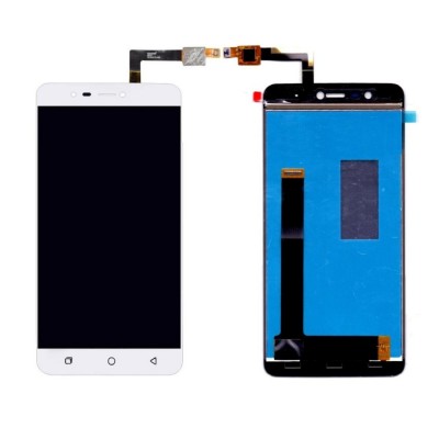 Lcd With Touch Screen For Coolpad Mega 3 Gold White By - Maxbhi Com