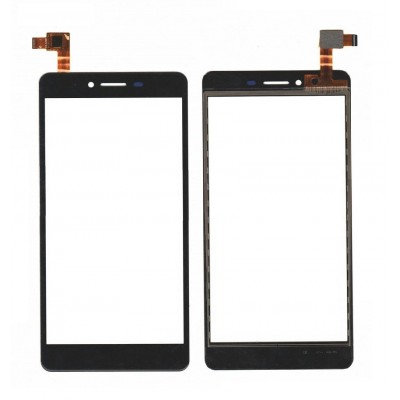Touch Screen Digitizer For Micromax Canvas 6 Pro Black By - Maxbhi Com