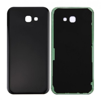Back Panel Cover For Samsung Galaxy A7 2017 Black - Maxbhi Com