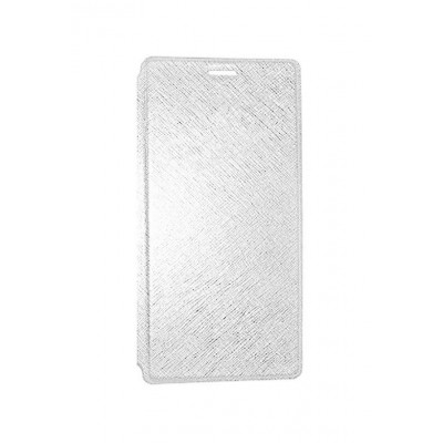 Flip Cover For Intex Aqua Pride White By - Maxbhi.com