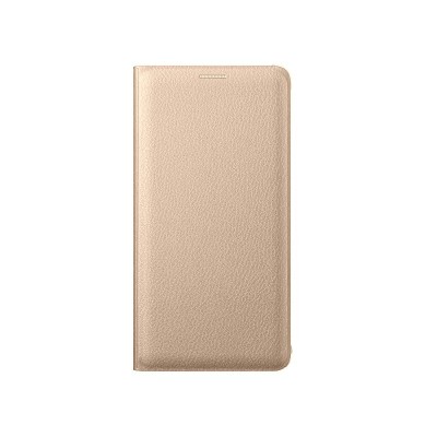 Flip Cover For Samsung Galaxy Note5 Cdma Gold By - Maxbhi.com