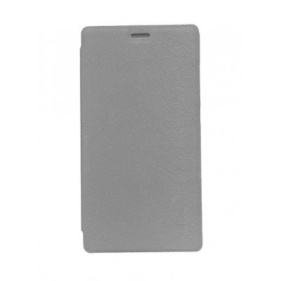 Flip Cover For Zte Axon 7 Mini Grey By - Maxbhi.com