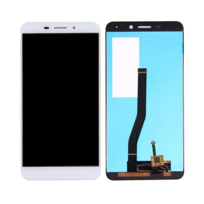 Lcd With Touch Screen For Asus Zenfone 3 Laser Silver By - Maxbhi Com