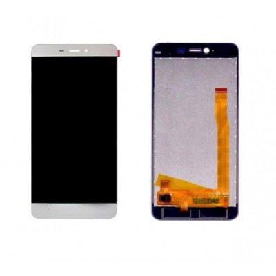 Lcd With Touch Screen For Gionee P7 White By - Maxbhi Com