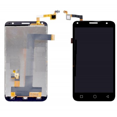 Lcd With Touch Screen For Intex Aqua Pride Grey By - Maxbhi Com