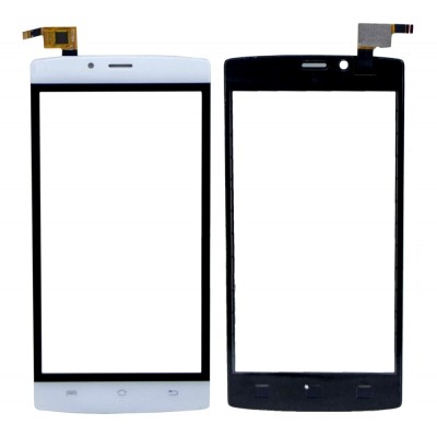Touch Screen Digitizer For Intex Aqua Classic White By - Maxbhi Com