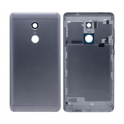 Back Panel Cover For Xiaomi Redmi Note 4 Mediatek Grey - Maxbhi Com