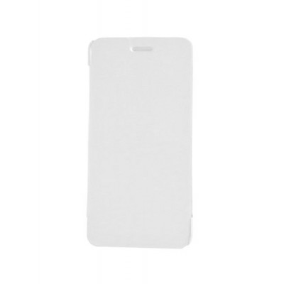 Flip Cover For Intex Aqua S7 White By - Maxbhi.com