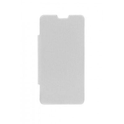 Flip Cover For Intex Aqua V 3g White By - Maxbhi.com