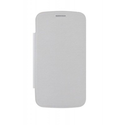 Flip Cover For Reach Fab4 403 White By - Maxbhi.com