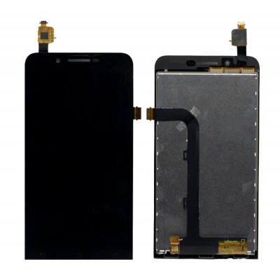 Lcd With Touch Screen For Asus Zenfone Go 5 0 Lte T500 Black By - Maxbhi Com