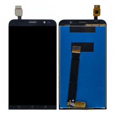 Lcd With Touch Screen For Asus Zenfone Go Zb551kl 32gb Black By - Maxbhi Com