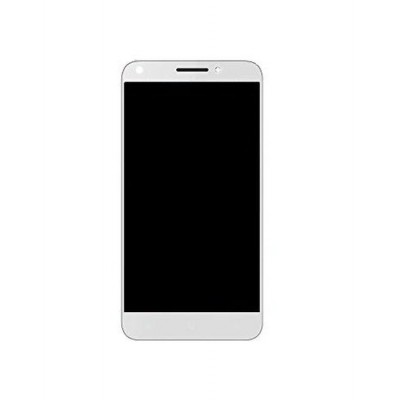 Lcd With Touch Screen For Intex Aqua Strong 5.1 White By - Maxbhi.com