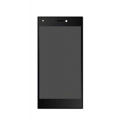 Lcd With Touch Screen For Karbonn Quattro L51 Hd Black By - Maxbhi.com