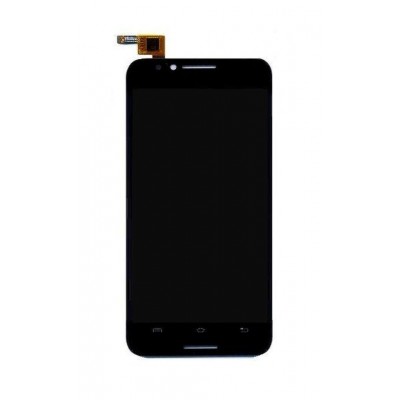 Lcd With Touch Screen For Lava A67 Grey By - Maxbhi.com