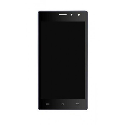 Lcd With Touch Screen For Lava A82 Black By - Maxbhi.com