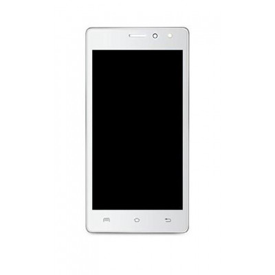 Lcd With Touch Screen For Lava A82 White By - Maxbhi.com