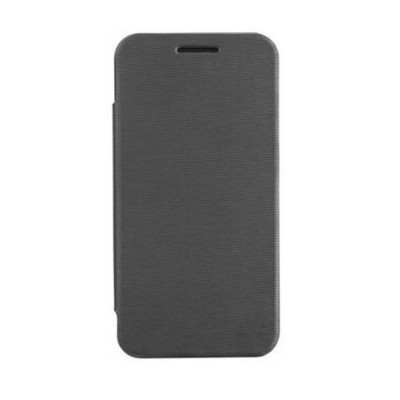 Flip Cover For Celkon A35k Campus 4gb Black By - Maxbhi.com